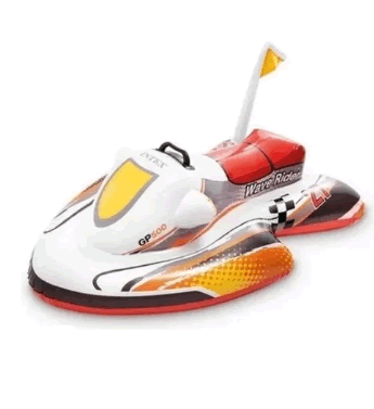 Moto Acuatica Inflable Para Alberca Piscina De Niño Intex