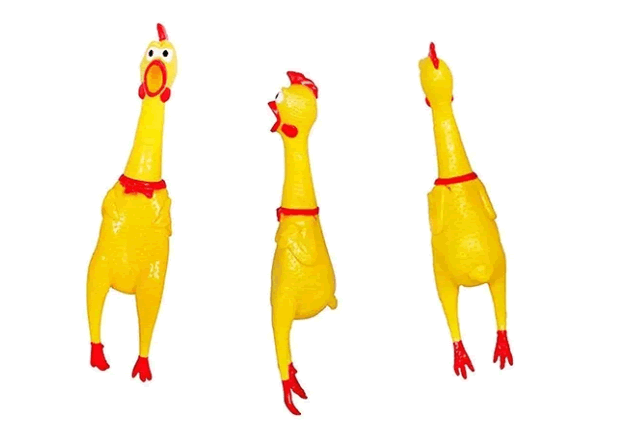 Juguete Perro Pato Asado Mascota Plástico Divertido