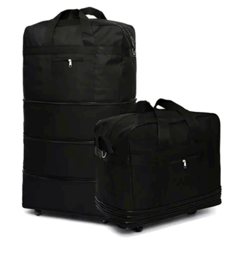 Maleta Ruedas Viajera Tipo Tula 4 Niveles Expandible Grande
