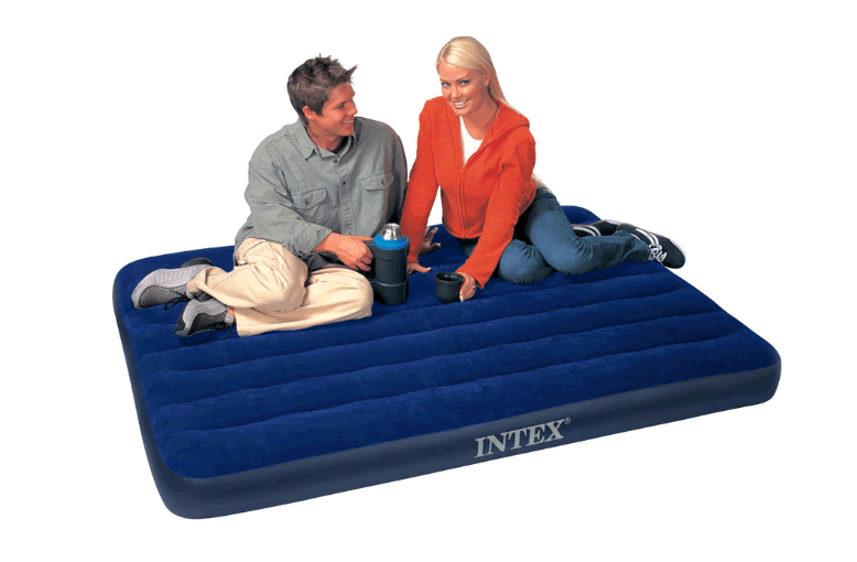 Colchon Inflable Doble Intex 68758 Casa O Camping Original