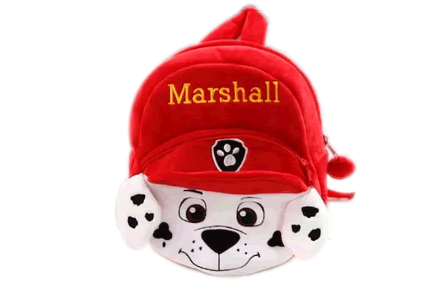 Morral Peluche Paw Patrol Patrulla Canina Maleta Escolar Nuevo