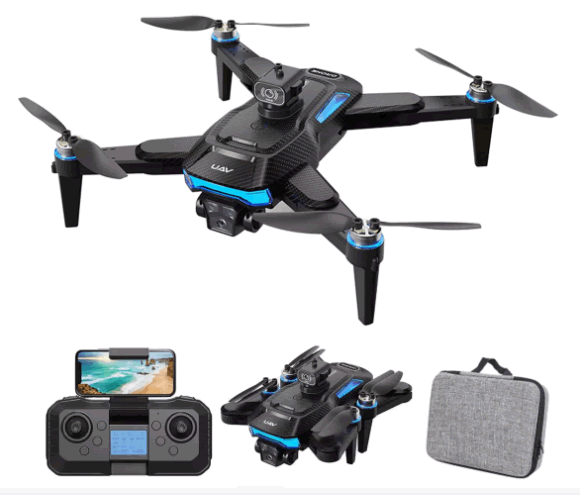 Drone Con Control Remoto Hd De Doble Cámara Plegable