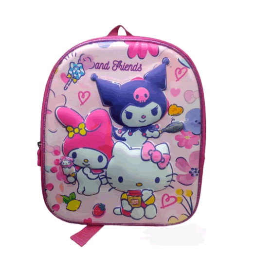 Morral Amigos Hello Kitty Mediano 31 Cms Kwai