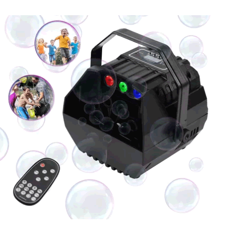 Máquina De Burbujas Con Mango Remoto Para Proyector De Burbuja