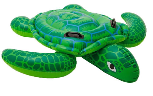 Flotador inflable tortuga marina intex 57524 piscina niños