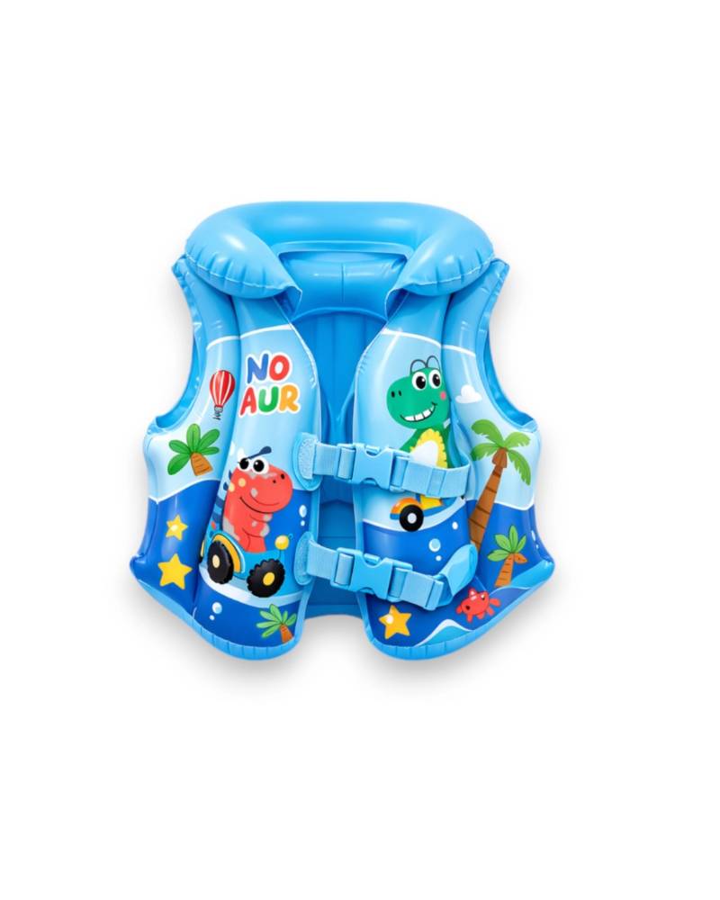 Flotador Chaleco Estampado Salvavidas Niños Original