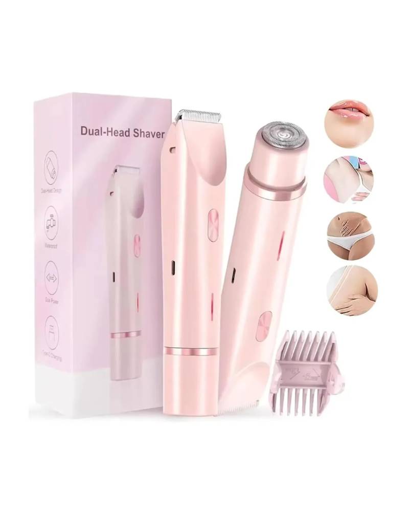 Depiladora De Bikini Para Mujer Electrica Doble Cabeza G