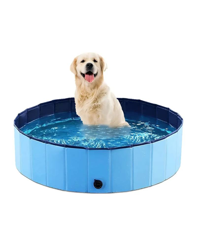 Piscina Para Perros Piscina Plegable y Portátil Para Mascotas Grande