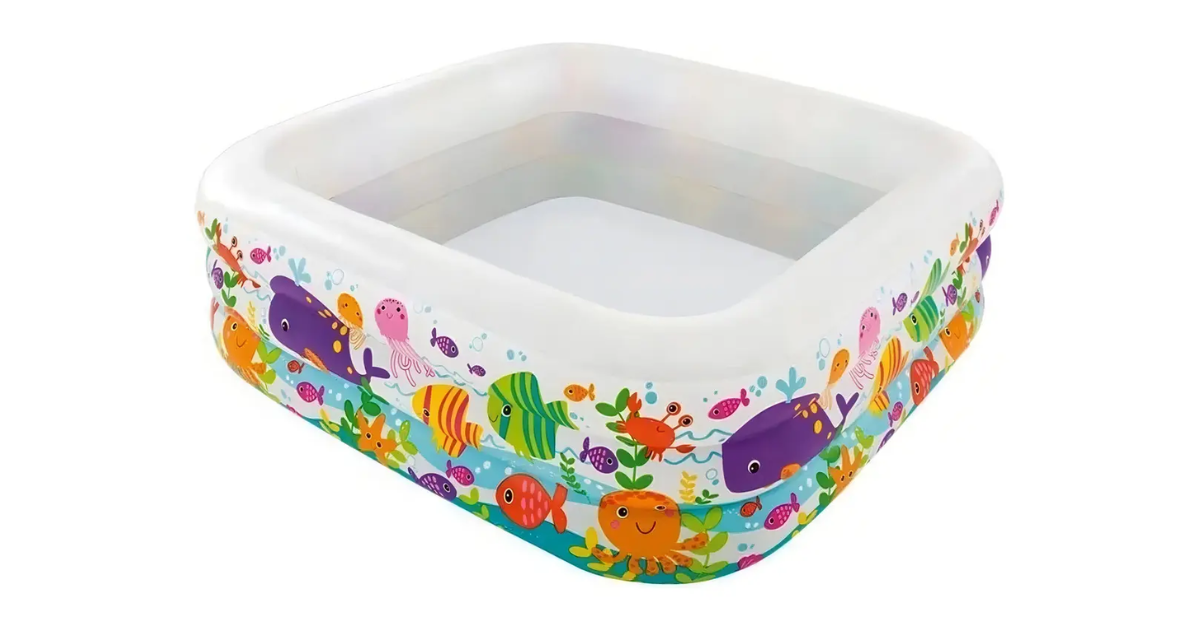 Piscina Inflable Animales Marinos Para Niños 340L Intex 57471