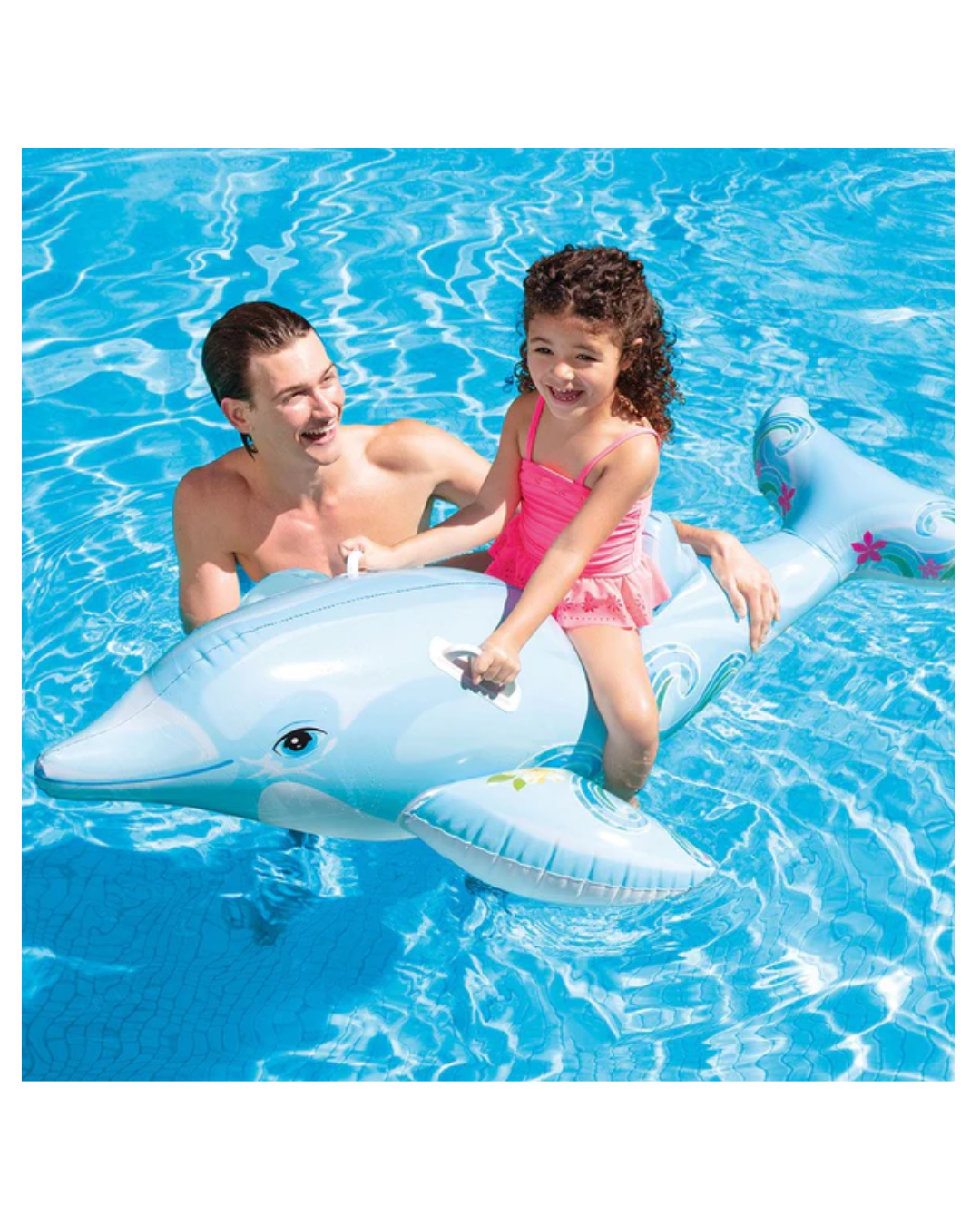 Flotador Intex 58535 Delfin Hermoso Inflable Piscina