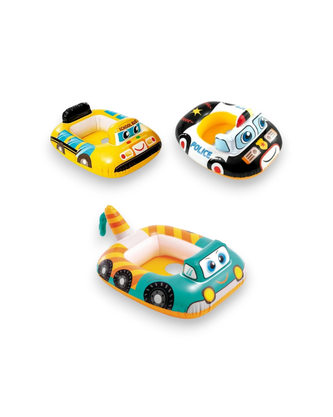 Flotador lancha en forma de carro inflable Oferta Nuevo
