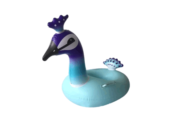 Flotadores De Piscina Para Niños Anillos De Pavo Real