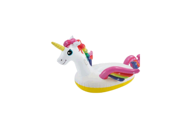 Piscina Flotador Intex Unicornio 57561 Pool Party Nuevo