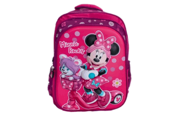 Morral Maleta Mediano Minnie Diseño Personajes Niñas Lona
