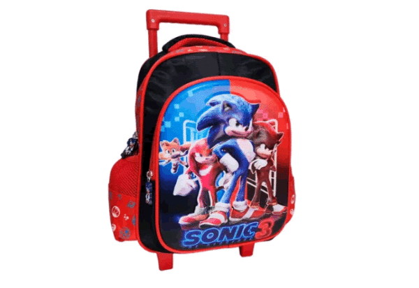 Maleta Ruedas Personajes Pequeña Morral Escolar Niños Nueva Oferta