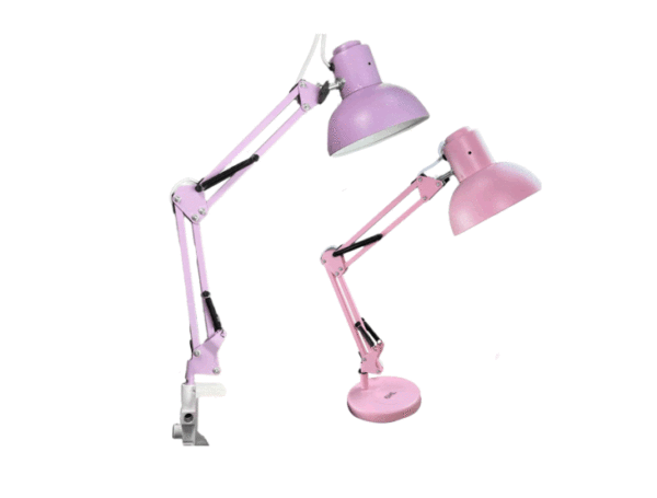 Lámpara de mesa para manicura R110 con gancho y base Nueva Oferta