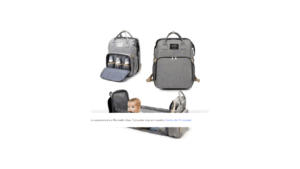 Pañalera Cambiador Bebé Morral Con Cuna Plegable Oferta