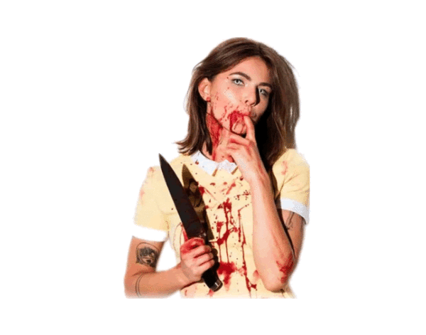 Sangre Falsa Artificial Maquillaje Halloween Disfraz X12 Unidades
