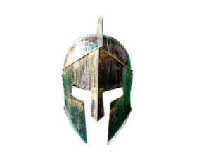 Casco Guerrero 300 Leonidas Gladiador Espartano Romano Disfraz
