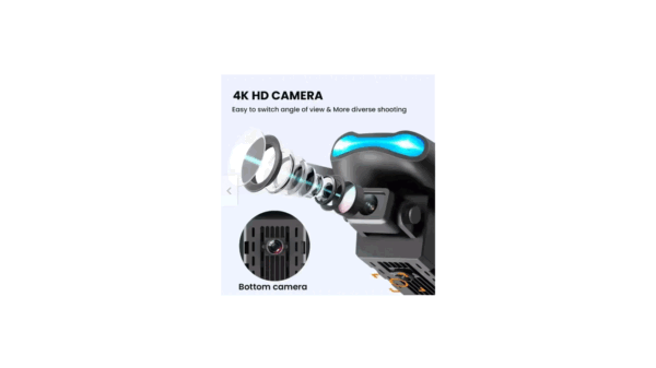 Mini Drone E99 4k Cámara Evasión Inteligente