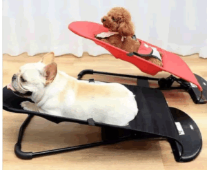 Silla Mecedora Para Mascotas Con Altura Ajustable Perro/gato
