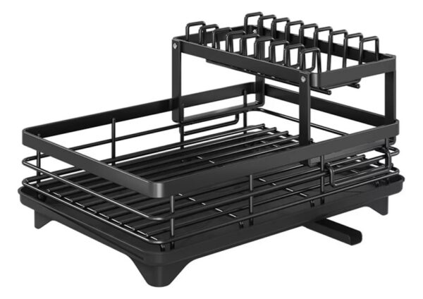 Rejilla Para Escurrir Platos, Rejilla Para Guardar Platos Organizador - Imagen 3