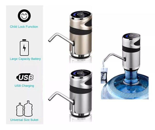 Dispensador De Agua Lujo Automático Para Botellón Recargable - Imagen 3