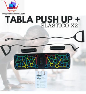 Tabla Para Push Up Con Banda Elastica Fitness
