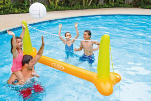 Cancha Juego Inflable Intex Malla Voleibol Piscina 56508